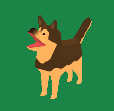 the dog bark with its upper snout lifting instead of the jaw