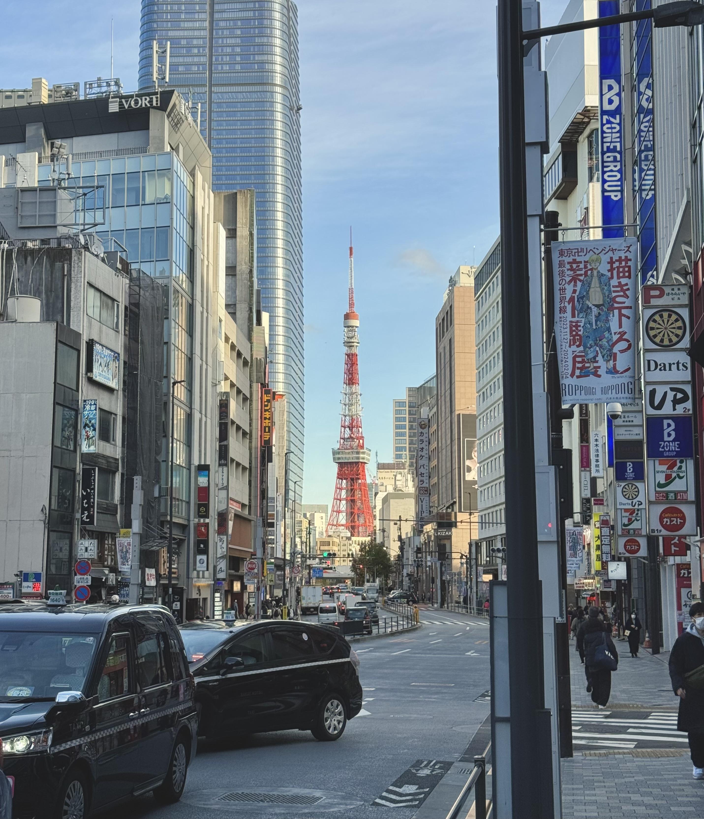 Tokyo Tower from Roppongi